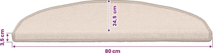 Produktbild vidaXL Stufenmatten (80 x 24.50 cm)