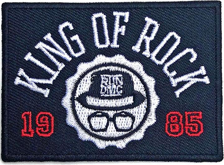 Actual product image Run DMC King Of Rock Iron On Patch