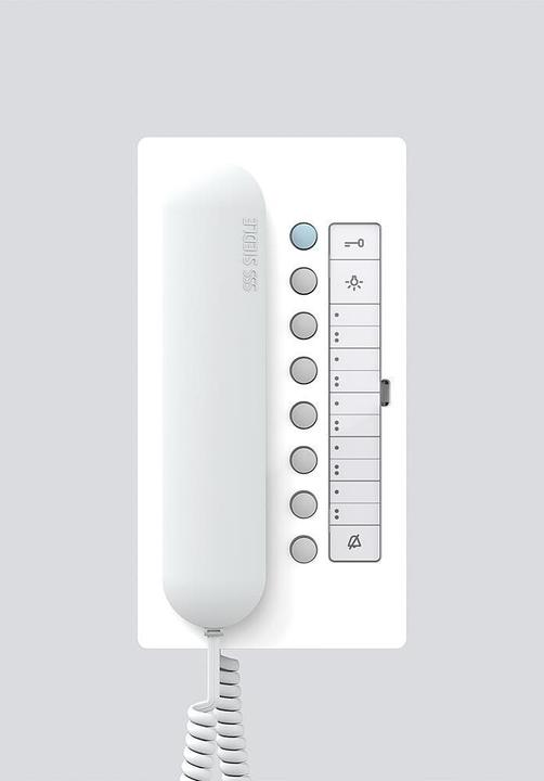 Immagine prodotto Siedle S. & Soehne Comfort bus telephone white-hgl/nero BTC 850-02 WH/