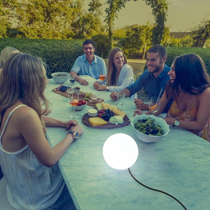 Produktbild Newgarden BULY 20 LED Kugelleuchte, runde Gartenleuchte 20cm E27 Innen & Aussen IP65 (250 lm, E27, IP65)