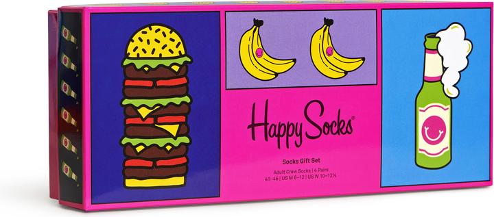Actual product image Happy Socks Yummy Yummy Gift Set (pack of 4, 36 - 40)