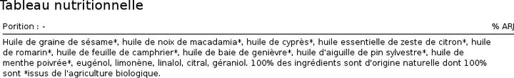 Actual product image Propos Nature Huile de Soin Bio Jambes Légères (100 ml)