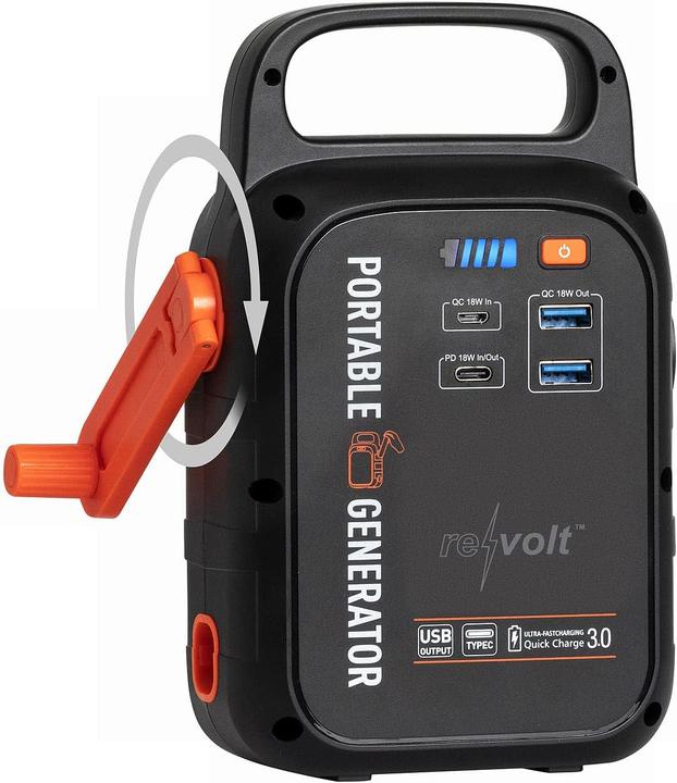 Produktbild Revolt Kurbel-Dynamo-Powerstation (0.82 kg)