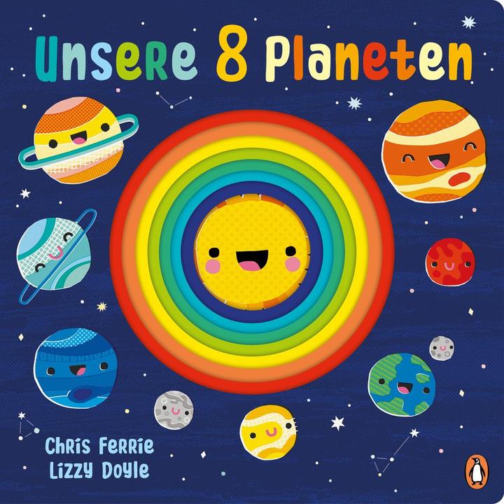 Actual product image Unsere 8 Planeten (German, Chris Ferrie, 2022)