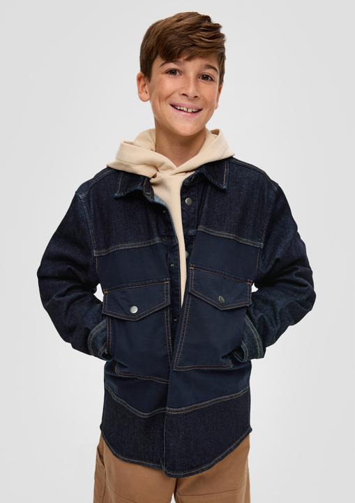 Produktbild S.Oliver Hemd Loose: Hemd im Fabricmix (S)