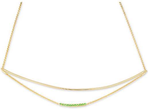 Produktbild Breuning Collier - Tsavorite (750/18 K Gold)