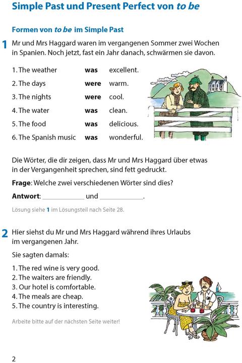 Produktbild Englisch. Simple Past and Present Perfect (Deutsch, Ludwig Waas, Rainer Thiele, 2021)