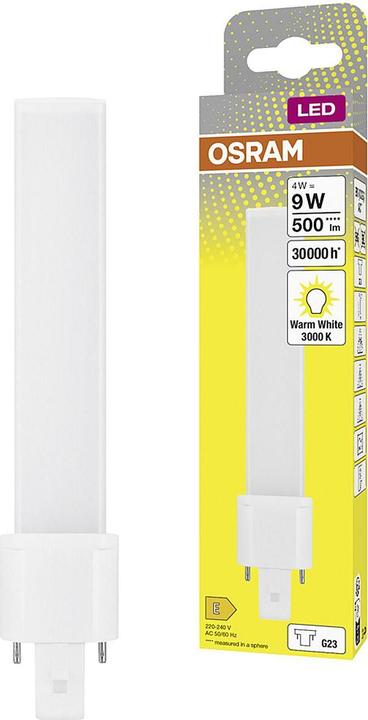 Produktbild Osram Dulux S (G23, 4 W, 500 lm, 1 x, E)