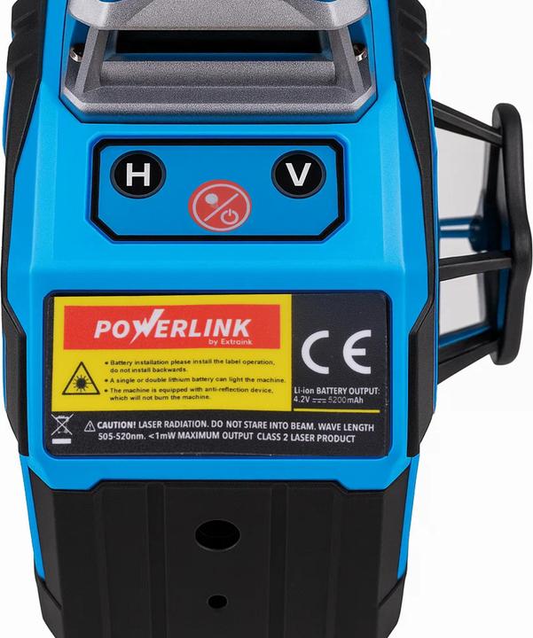 Image du produit Extralink POWERLINK LASER-WASSERWAAGE 4D/16LINIE 100M PWL-4D23WF