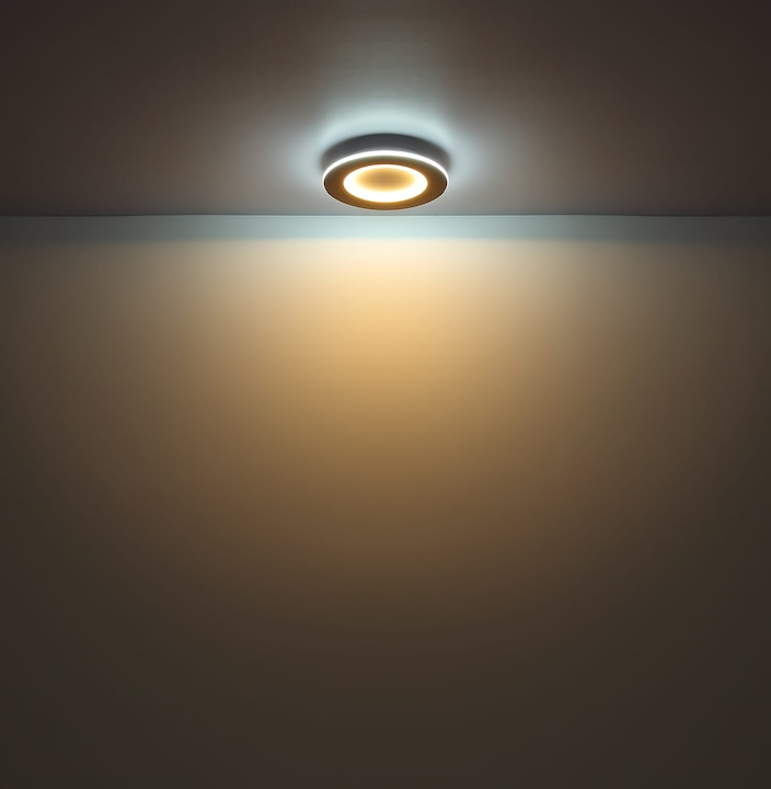 Produktbild Globo Deckenleuchte Clay weiss LED (1300 lm)