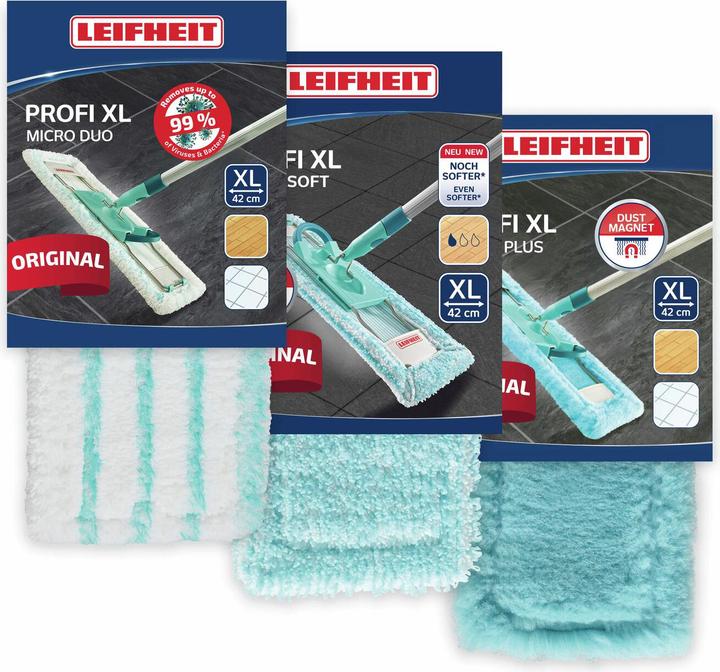 Produktbild Leifheit 3er Set Wischbezug Profi XL (3 Stk.)