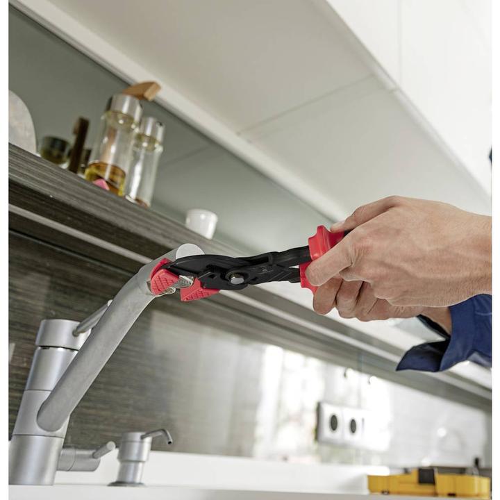 Produktbild Toolcraft TO-9616524 Greifzange mit glatten Greifbacken Schlüsselweite (metrisc
