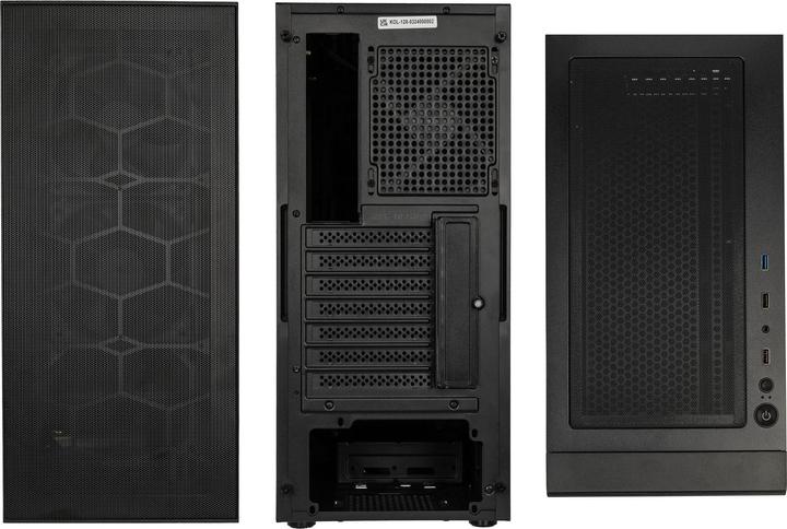 Immagine prodotto Kolink Caso Observatory HF Mesh PWM Midi Tower - Nero (ATX)