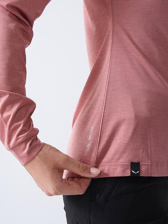 Actual product image Salewa Women's Puez Melange Dry L/S Tee (38, M)