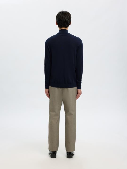 Produktbild Selected Slhtray Ls Knit Merino Half Zip Noos (XXL)