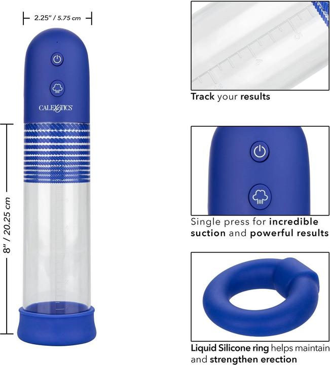 Actual product image CalExotics Admiral™ Rechargeable Rock Hard Pump Kit