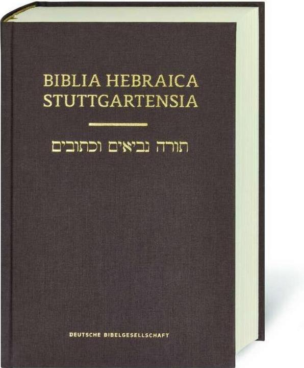 Produktbild Biblia Hebraica Stuttgartensia (Deutsch, Adrian Schenker, Karl Elliger, Wilhelm Rudolph, 1997)