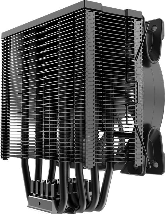 Actual product image Pccooler GI-X6R-V2 Corona Red (148 mm)