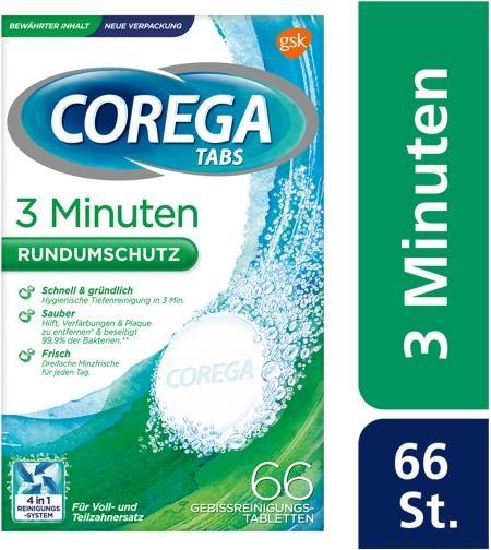 Produktbild GSK Corega Tabs 3 Minuten