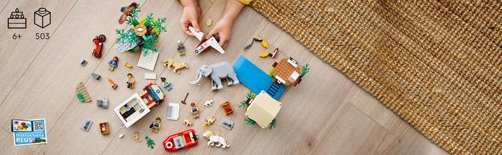Produktbild LEGO Tierrettungscamp (60307, LEGO City, LEGO Seltene Sets)