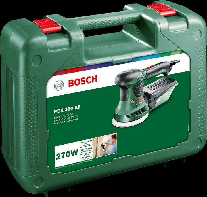 Immagine prodotto Bosch Home & Garden Pex 300 Ae (Levigatrici rotorbitali, 270 W)