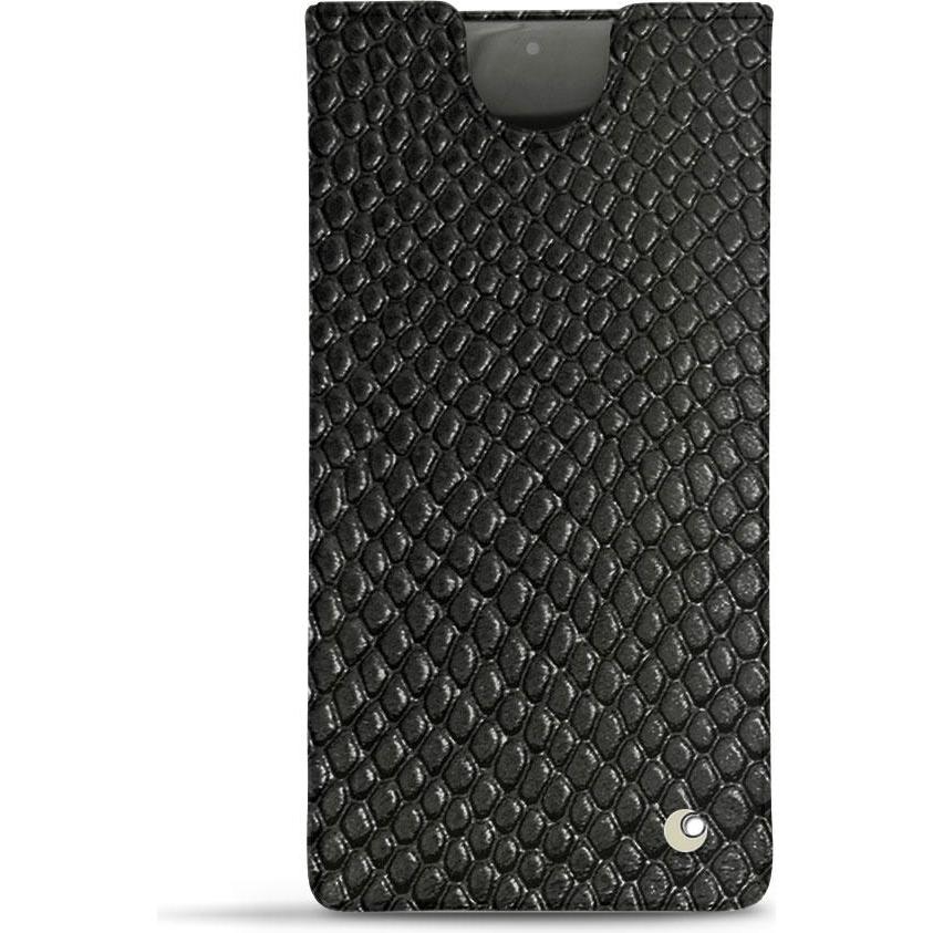 Noreve Lederschutzhülle (Samsung Galaxy Note 10+), Smartphone Hülle, Schwarz