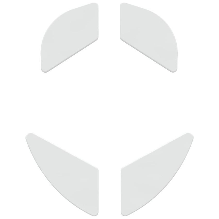 Glorious PC Gaming Race Pattini G Modello O - 1 set, bianco, Accessori per mouse + tastiere, Bianco