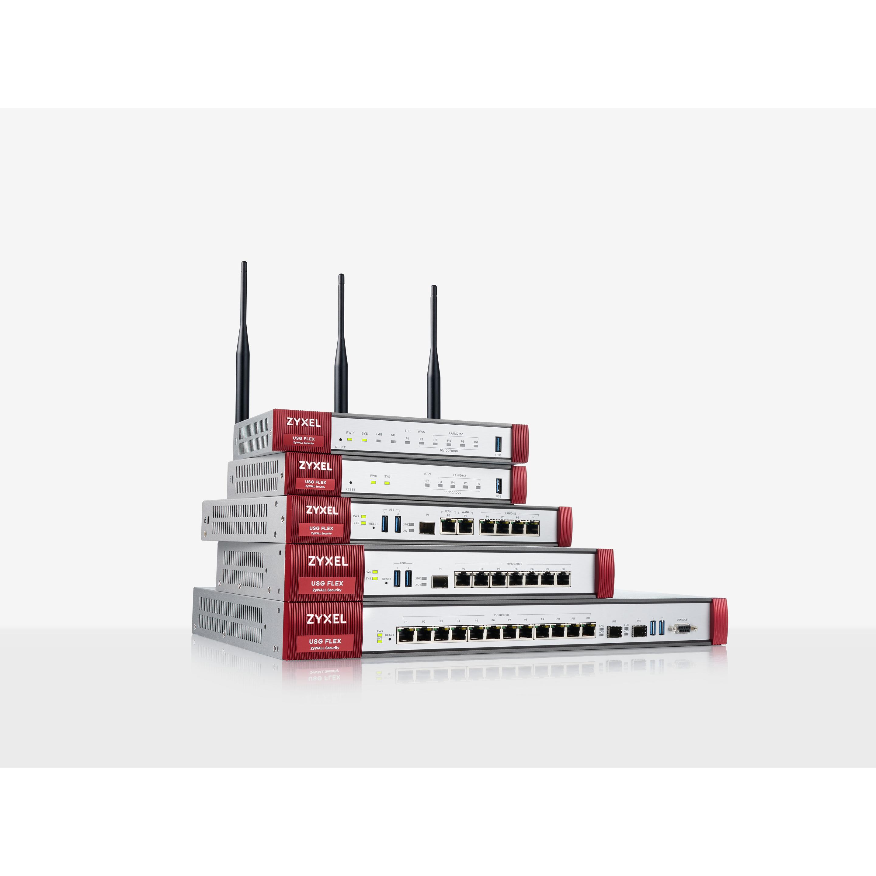 Thumbnail - Zyxel USGFLEX 200H Security Bundle Firewall, Firewall
