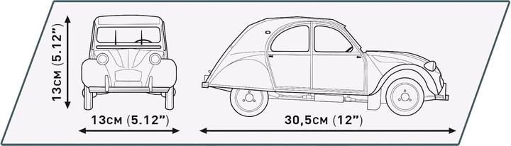 Image du produit Cobi Citroën CV Charleston Hélios