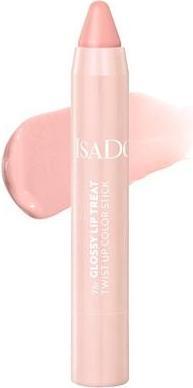 Produktbild Isadora Lipgloss The Glossy Lip Treat Twist Up Color Lipstick 0 Clear Nude / 3,3 g (00 Clear Nude)