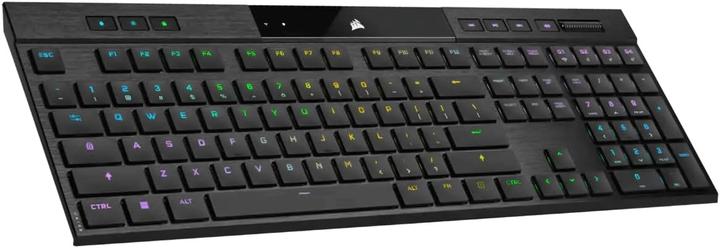Corsair Clavier Ultrafin K100 Air Wireless- Noir (FR, Wireless)
