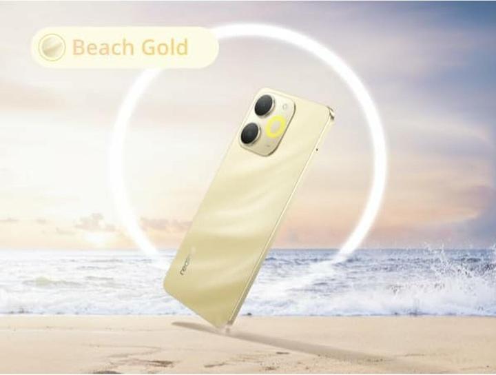 Actual product image realme Note 70T 64GB/4GB - Beach Gold (64 GB, Beach Gold, 6.74")