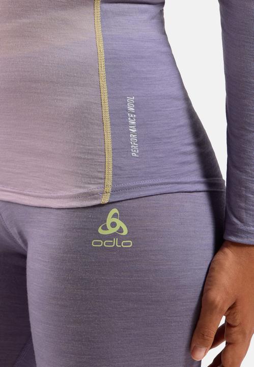 Actual product image Odlo BL TOP turtle neck l/s half zip NATURAL PERFORMANCE PW 150 (L)