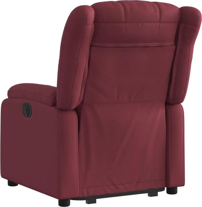Produktbild VidaXL Relaxsessel Aufstehhilfe Sessel Fernsehsessel Liegesessel Weinrot Stoff