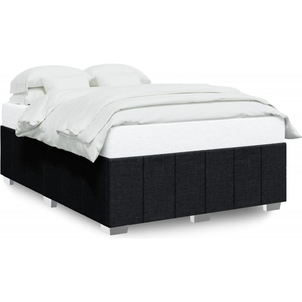 VidaXL, Bett, Bettgestell Polsterbett Bett Doppelbett Lattenrost 160x200cm Stoff (160 x 200 cm)