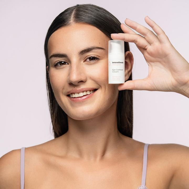 Image du produit InnovaGoods Contour des yeux Kombucha Vibeglow 15 ml (Crème pour les yeux, 15 ml, Jour + nuit)