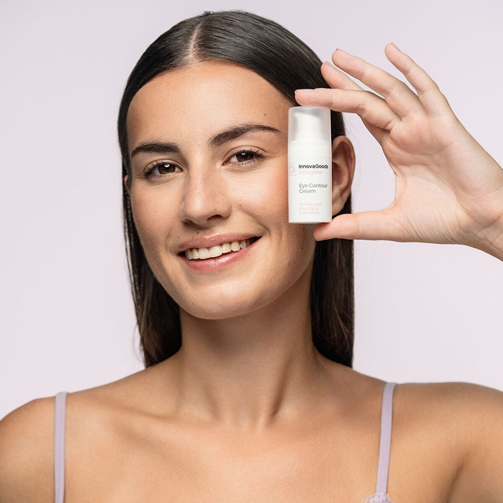 Actual product image InnovaGoods Eye Contour Kombucha Vibeglow 15 ml (Crème, 15 ml, Day + Night)
