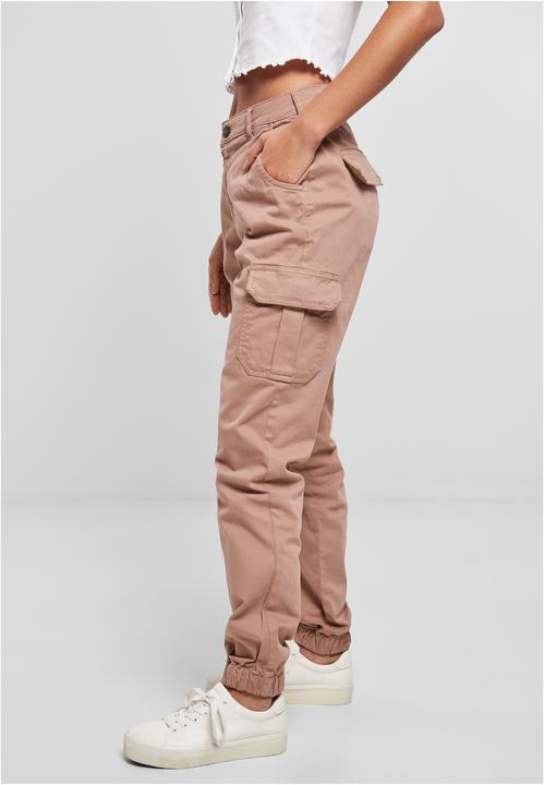 Actual product image Urban Classics Ladies High Waist Cargo Pants (30)