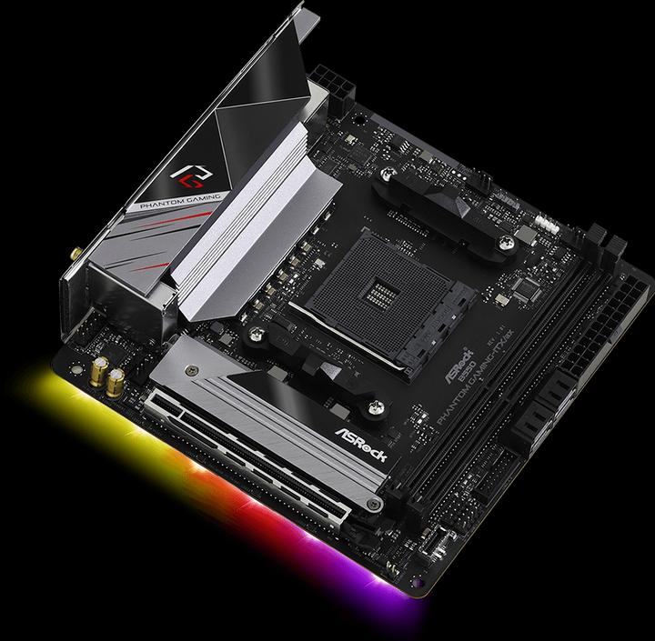Immagine prodotto AsRock B550 Phantom Gaming ITX (AM4, AMD B550, Mini-ITX)