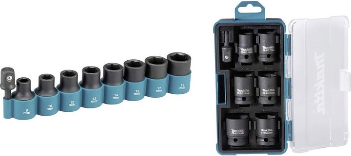 Image du produit Makita Jeu de clés à douille (7 mm, 6 mm, 8 mm, 12 mm, 13 mm, 10 mm, 11 mm)