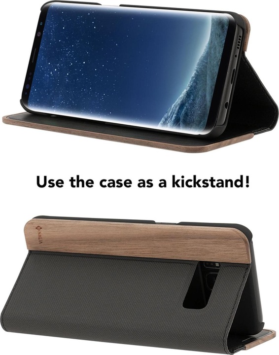Produktbild Nalia Echt-Holz Handyhülle (Samsung Galaxy S8)