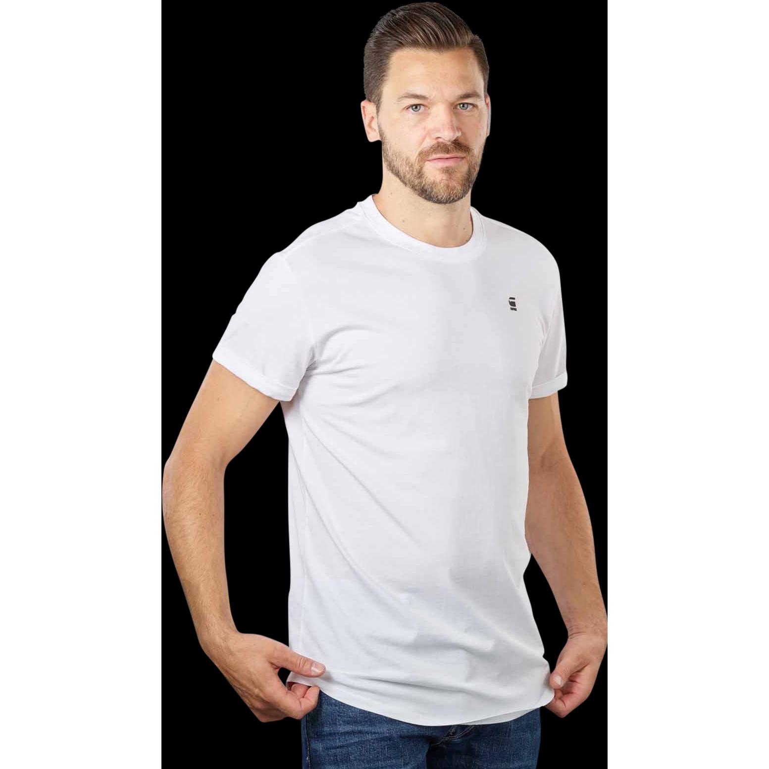 Thumbnail - G-Star, Herren, Shirt, T-Shirt, Weiss, (M)