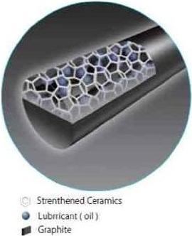 Actual product image Pentel Mechanical pencil leads Ain Stone 0.5mm (40 pcs., 0.50 mm, B)