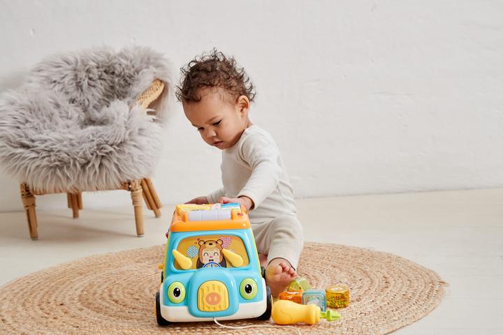 Actual product image Scandinavian Baby Products Activity Musical Bus (English)