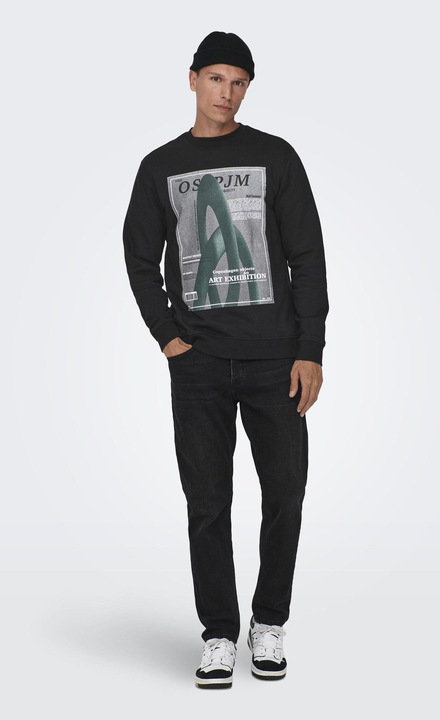 Immagine prodotto Only & Sons Felpa con stampa (L)