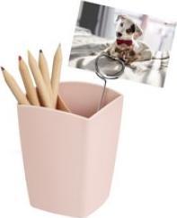 Image du produit Cep Pot à crayons mineral, 2 compartiments, rose poudré