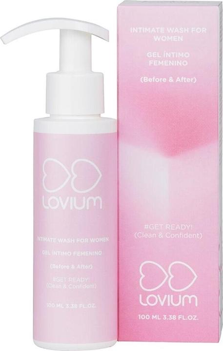Produktbild Lovium Intimate Gel for Women - Supports Vaginal Hygiene - Maintains Microbiota - With Aloe Vera - Moisturi (Intimgel, 100 ml)