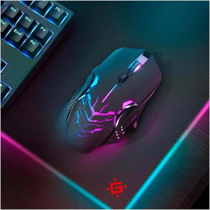 Produktbild Defender MYSZ GAMINGOWA KATANA GM-511 RF 3200DPI 7P CZARNA 52511 (Kabellos)