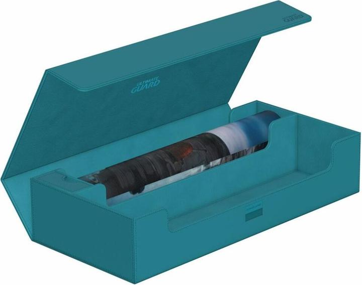 Actual product image Ultimate Guard Card Box XenoSkin Superhive 550+ Petrol Blue