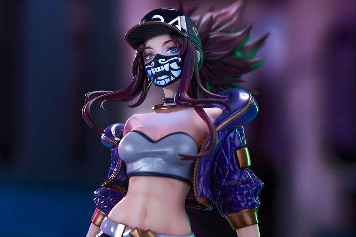 Actual product image Apex League of Legends PVC Statue 1/7 K/DA Akali 25 cm